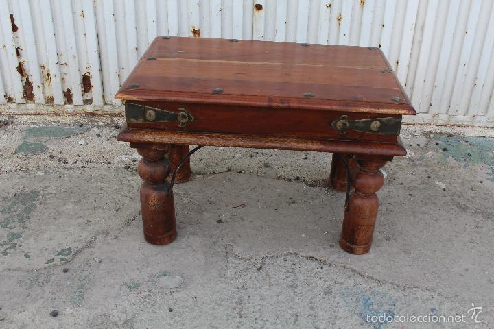 Antig&uuml;edades: mesa rustica en madera - Foto 1