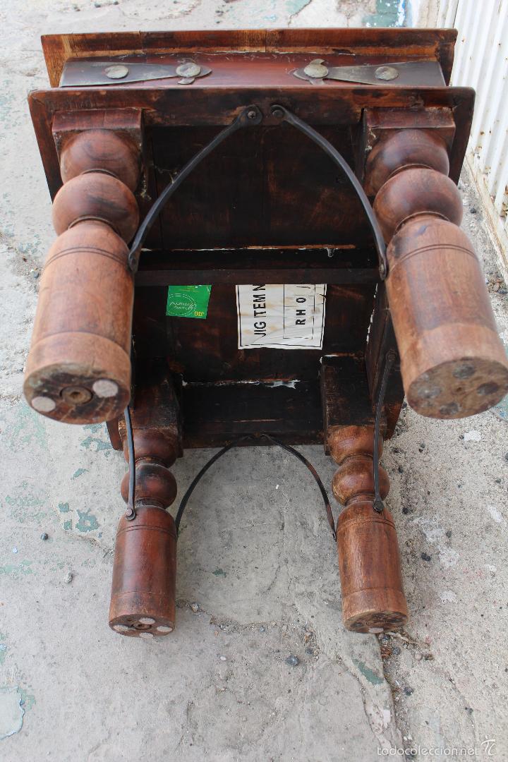 Antig&uuml;edades: mesa rustica en madera - Foto 4