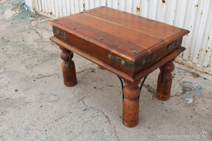 Antig&uuml;edades: mesa rustica en madera - Foto 5