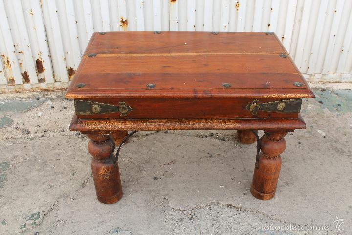Antig&uuml;edades: mesa rustica en madera - Foto 6