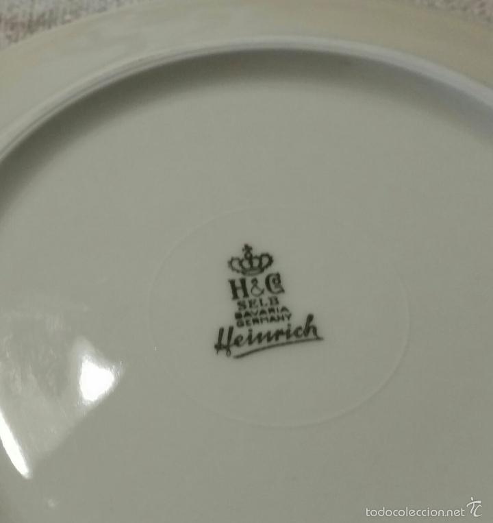 Antig&uuml;edades: Juego de caf&eacute; con platos de postre de Bavaria - Foto 3