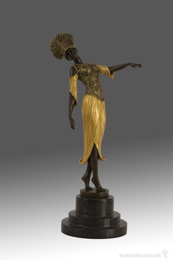 Antig&uuml;edades: Bella escultura en bronce - Foto 1