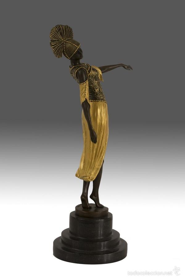 Antig&uuml;edades: Bella escultura en bronce - Foto 3