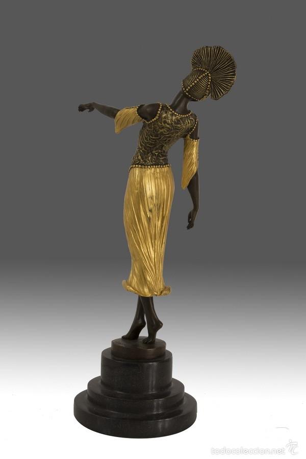 Antig&uuml;edades: Bella escultura en bronce - Foto 4