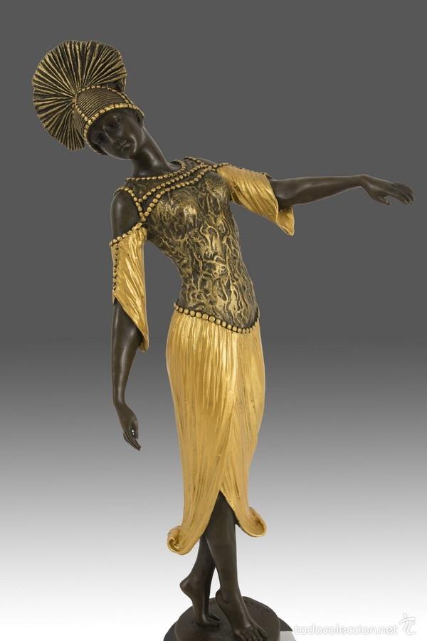 Antig&uuml;edades: Bella escultura en bronce - Foto 6