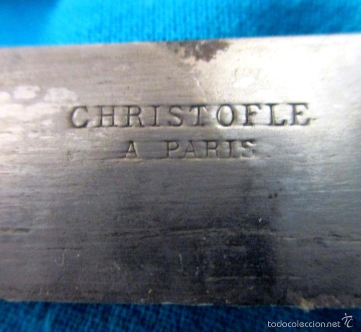 Antig&uuml;edades: CHRISTOFLE PAR&Iacute;S. 6 CUCHILLOS DE POSTRE. - Foto 4