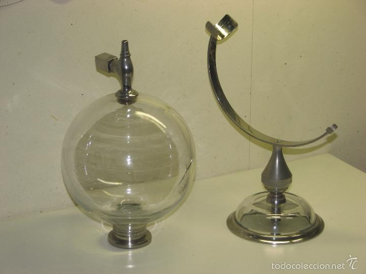 Antig&uuml;edades: LICORERA CON FORMA DE GLOBO TERRAQUEO - Foto 10