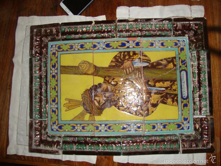 Antig&uuml;edades: Retablo ceramico azulejos (Gran poder) - Foto 7