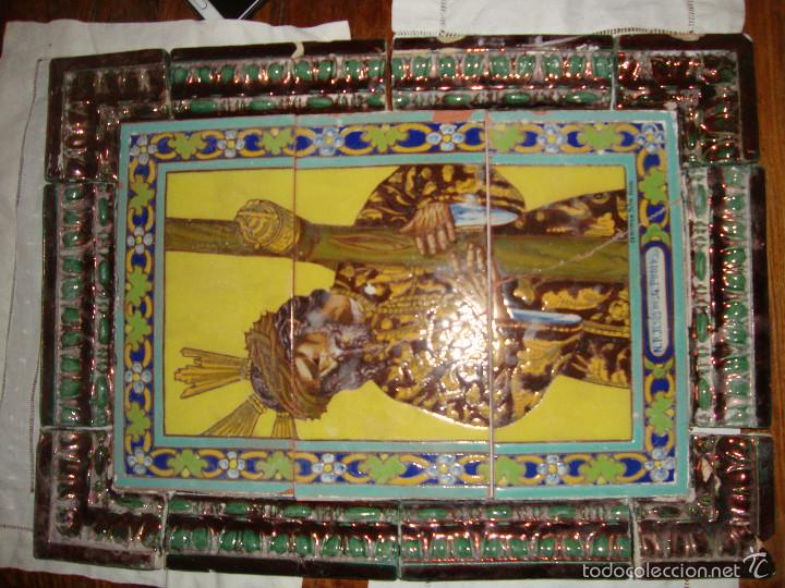Antig&uuml;edades: Retablo ceramico azulejos (Gran poder) - Foto 9