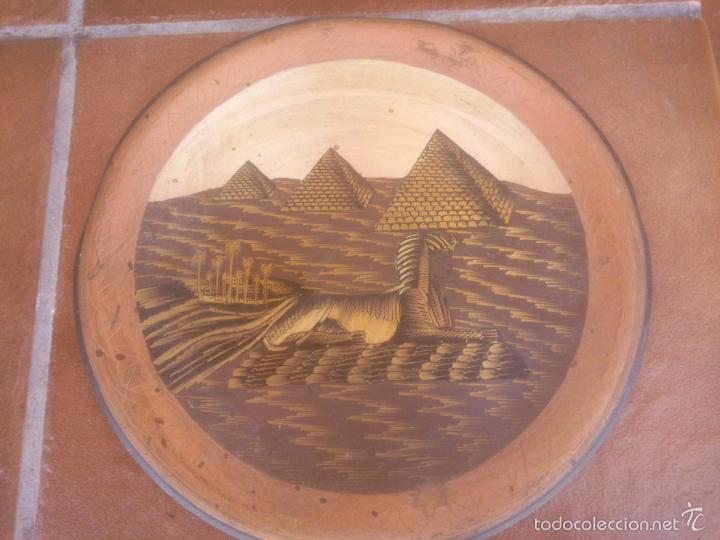 Antig&uuml;edades: PLATO ESCENA EGIPTO - Foto 1
