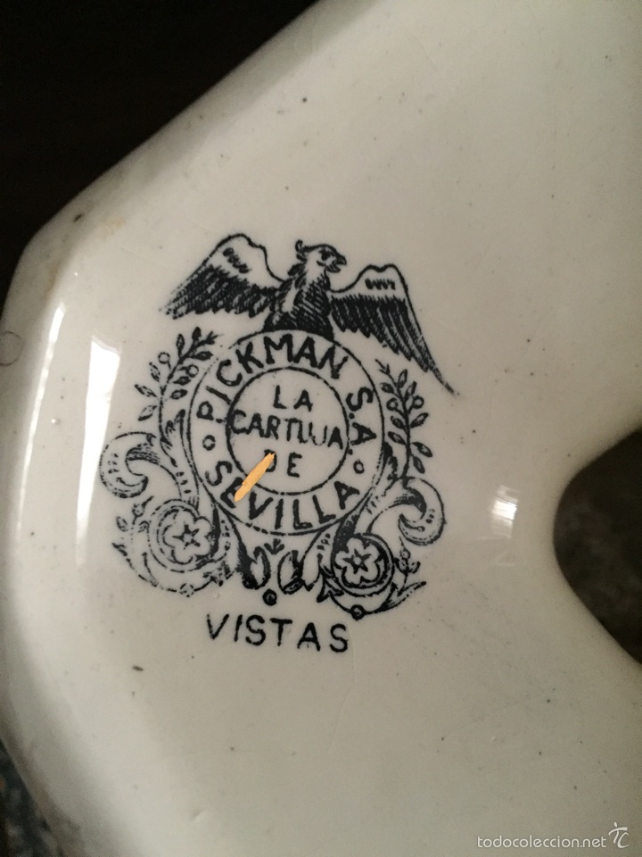 Antig&uuml;edades: Vajilla de la cartuja de Sevilla - Foto 2