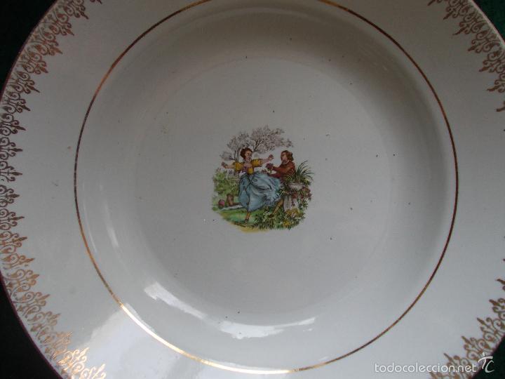 Antig&uuml;edades: plato antiguo de la cartuja  Pickman - Foto 1