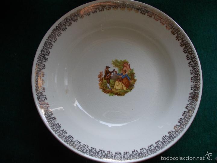 Antig&uuml;edades: plato antiguo de la cartuja  Pickman - Foto 1