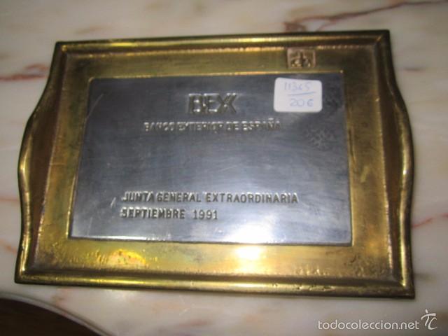 Antig&uuml;edades: Bandeja de bronce BEX de 1991. 17 x 12 cms. - Foto 1