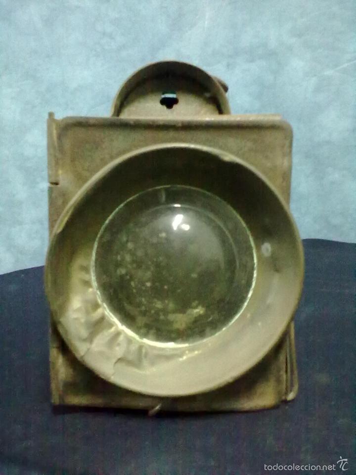 Antig&uuml;edades: FAROL CHAPA HIERRO Y METAL - Foto 1