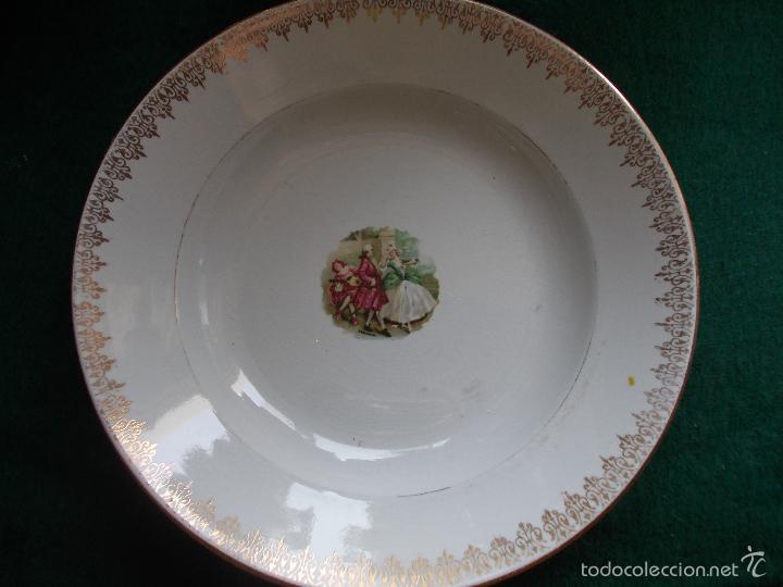 Antig&uuml;edades: plato antiguo de la cartuja  Pickman - Foto 1