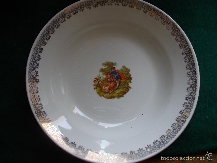 Antig&uuml;edades: plato antiguo de la cartuja  Pickman - Foto 1