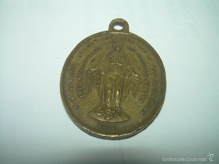 Antig&uuml;edades: MEDALLA DE BRONCE......SIGLO XIX.....A&Ntilde;O 1.830 - Foto 2