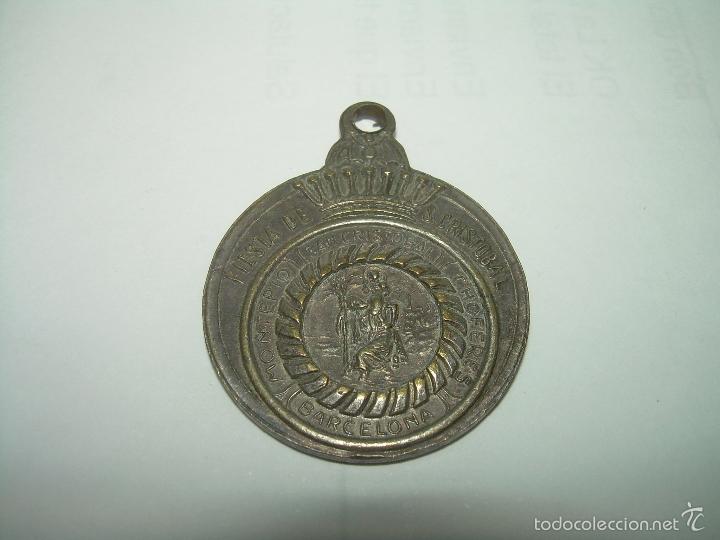 Antig&uuml;edades: MEDALLA NUESTRA SE&Ntilde;ORA DE MONTSERRAT. - Foto 2