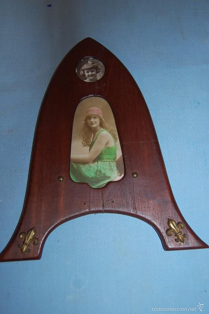 Antig&uuml;edades: MARCO EN MADERA MODERNISTA DE 1920 - 1930 - Foto 1