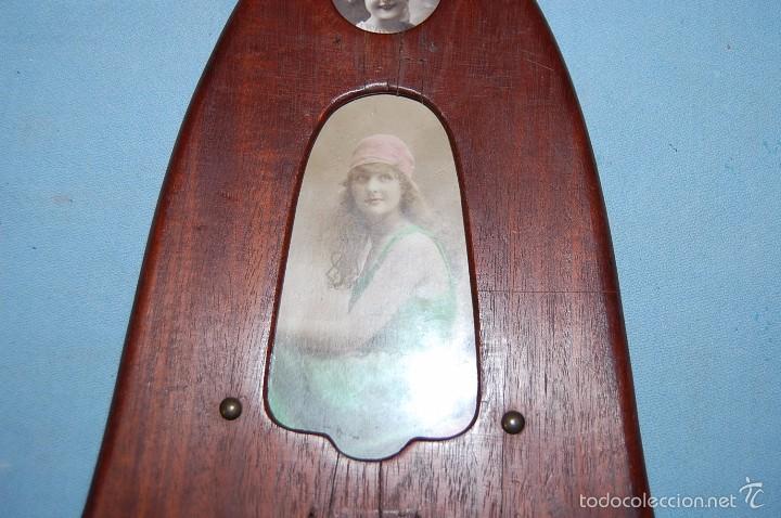 Antig&uuml;edades: MARCO EN MADERA MODERNISTA DE 1920 - 1930 - Foto 3