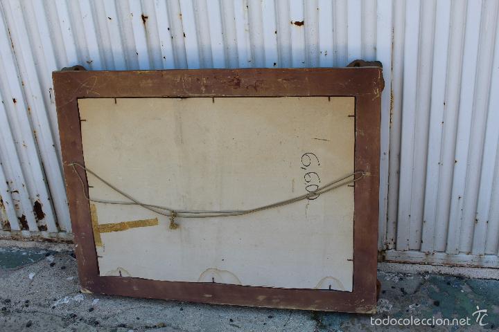 Antig&uuml;edades: espejo en resina dorada - Foto 7