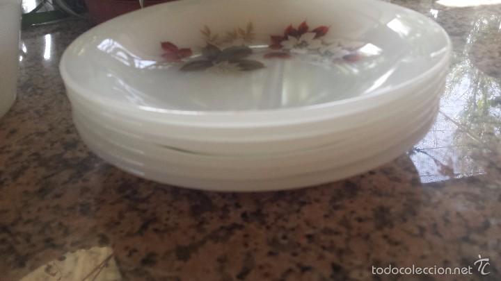 Antig&uuml;edades: ANTIGUA VAJILLA ARCOPAL. FLOR DE ALMENDRO - Foto 3