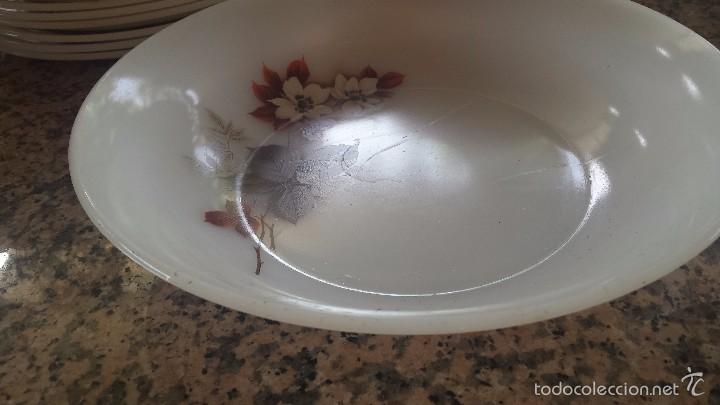 Antig&uuml;edades: ANTIGUA VAJILLA ARCOPAL. FLOR DE ALMENDRO - Foto 7