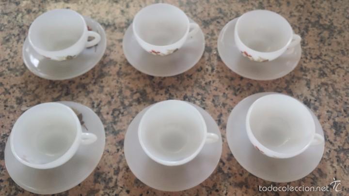 Antig&uuml;edades: antiguo juego de cafe arcopal - Foto 2