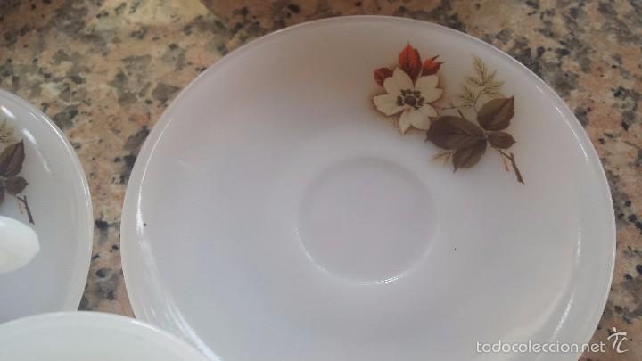 Antig&uuml;edades: antiguo juego de cafe arcopal - Foto 4
