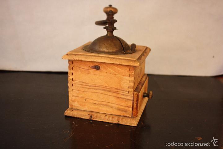 Antig&uuml;edades: Molinillo de caf&eacute; de madera Elma - Foto 5