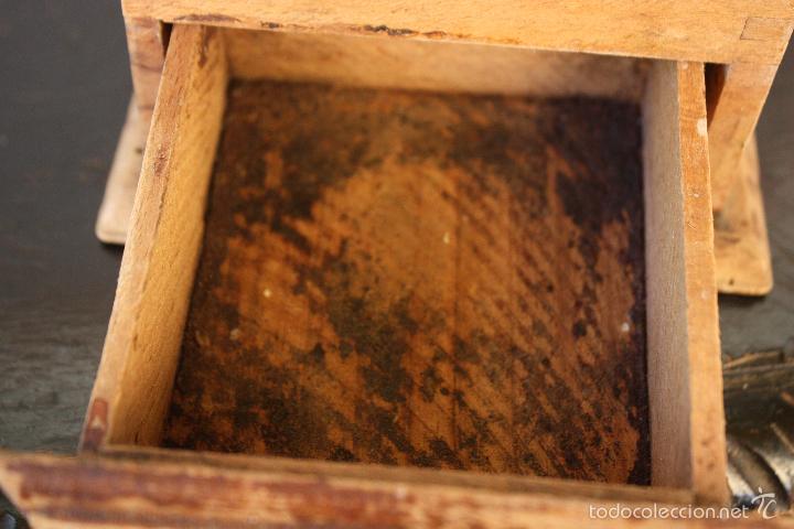 Antig&uuml;edades: Molinillo de caf&eacute; de madera Elma - Foto 8
