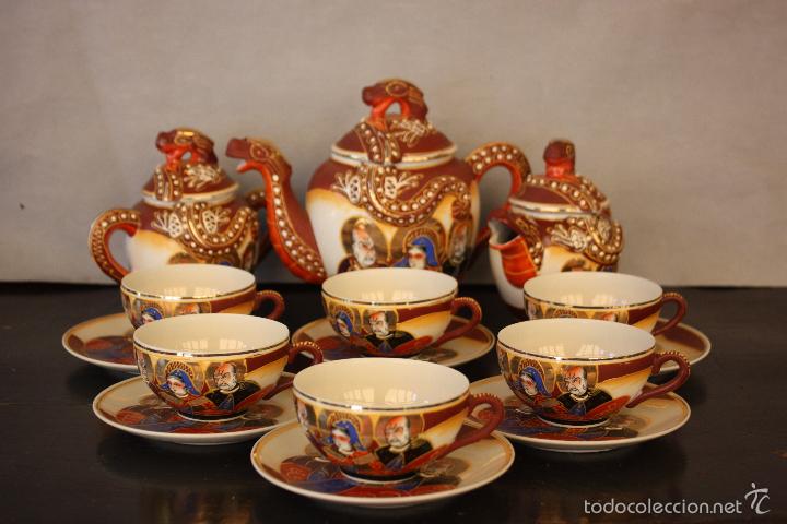 Antig&uuml;edades: Juego de T&eacute; japon&eacute;s - Foto 2