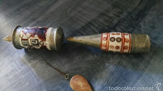 Antiques: Molinillo de oraciones Tibetano