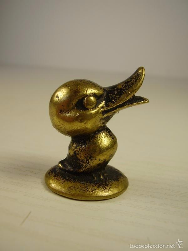 Antig&uuml;edades: Pato en bronce. Art deco. 1920 - Foto 2