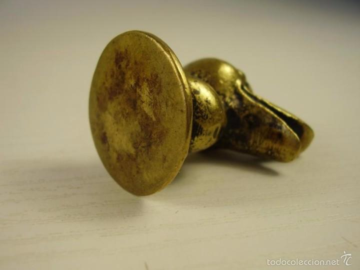 Antig&uuml;edades: Pato en bronce. Art deco. 1920 - Foto 4