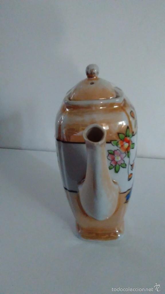 Antig&uuml;edades: Tetera porcelana oriental - Foto 3