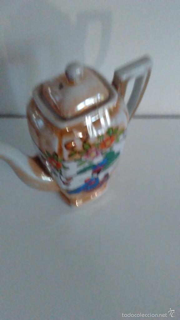 Antig&uuml;edades: Tetera porcelana oriental - Foto 11