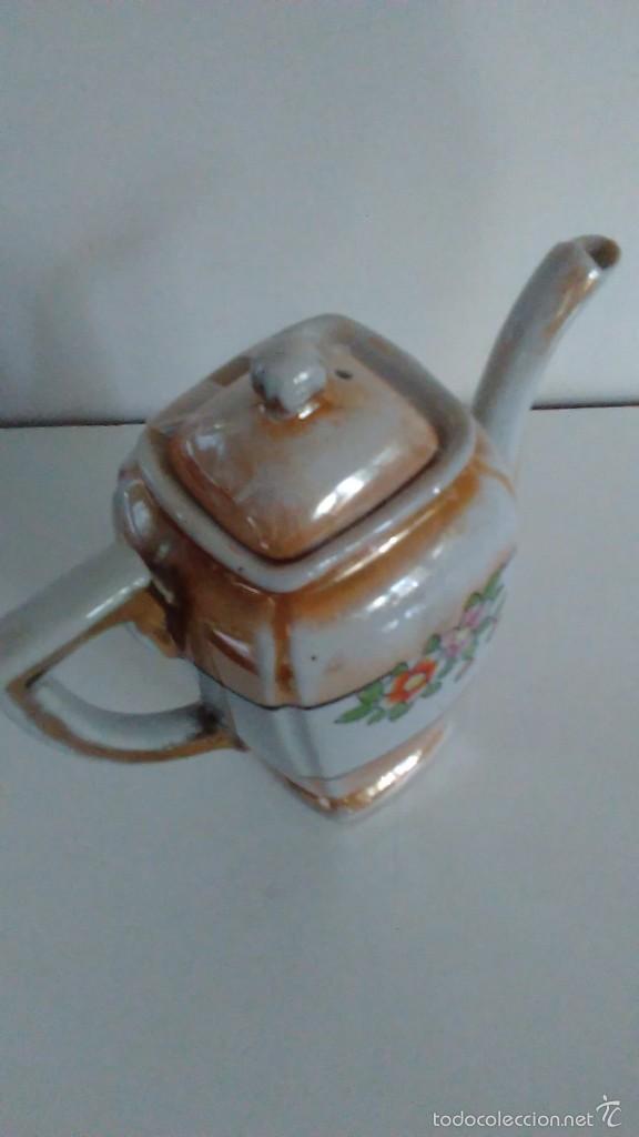 Antig&uuml;edades: Tetera porcelana oriental - Foto 12