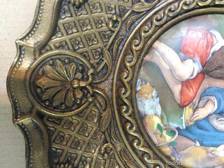 Antig&uuml;edades: Plato decorativo en bronce - Foto 5