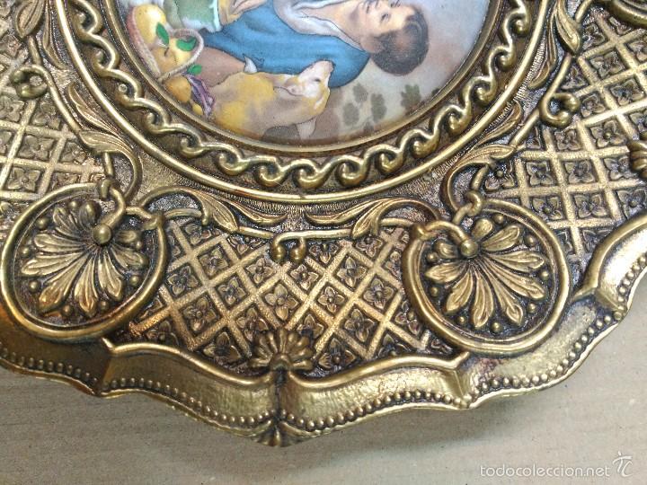 Antig&uuml;edades: Plato decorativo en bronce - Foto 6