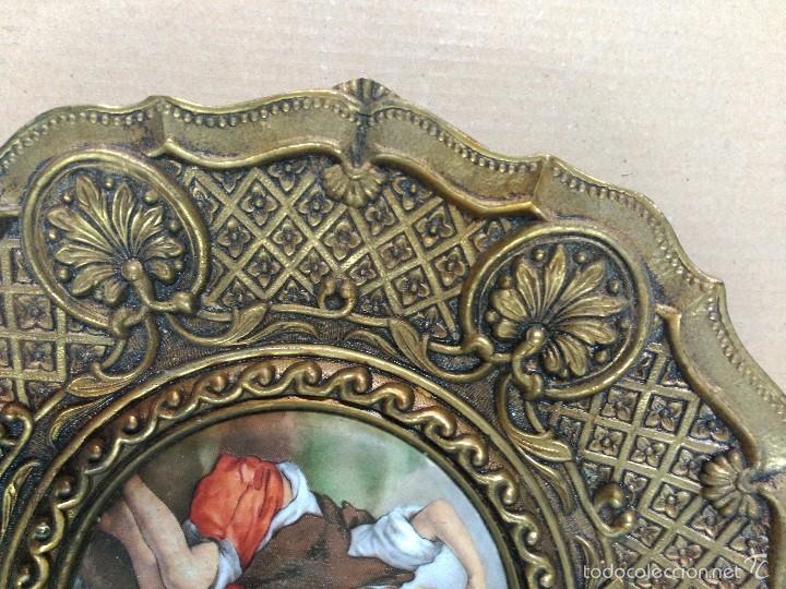 Antig&uuml;edades: Plato decorativo en bronce - Foto 7