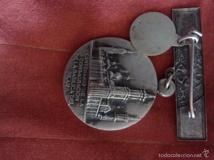 Antig&uuml;edades: Medalla a&ntilde;o del Pilar 1972 - 1973 - Foto 3
