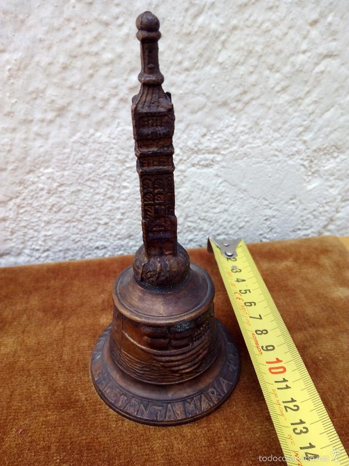 Antig&uuml;edades: Campana de bronce. de las caravelas de Col&oacute;n - Foto 2