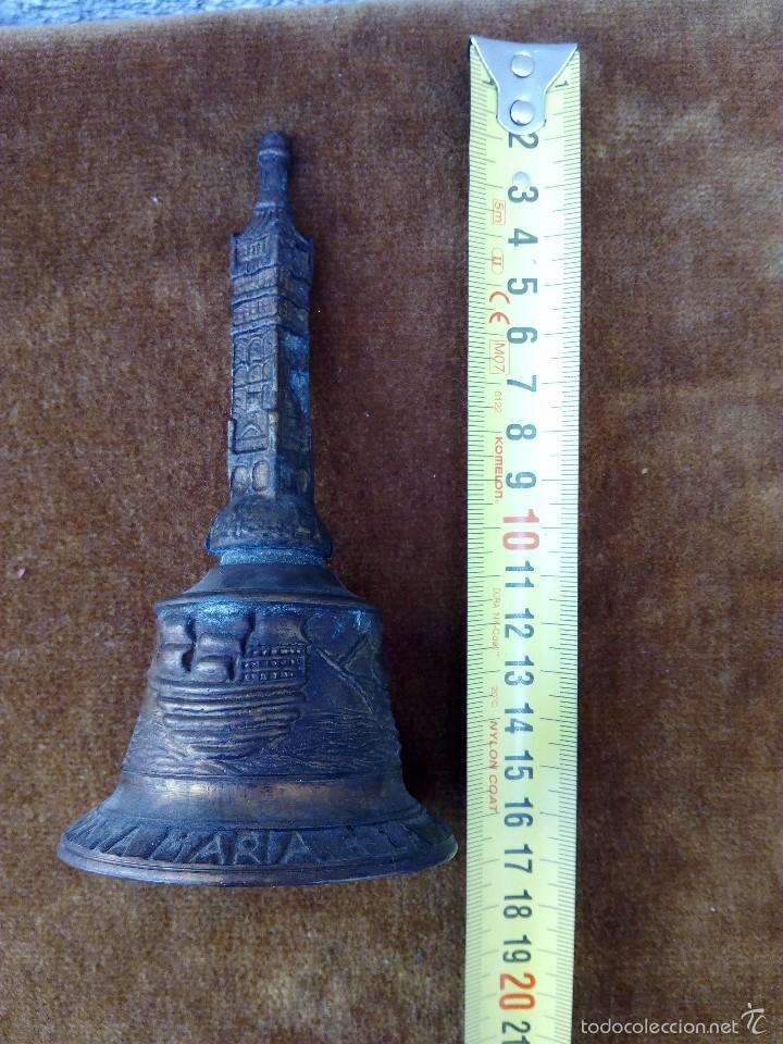 Antig&uuml;edades: Campana de bronce. de las caravelas de Col&oacute;n - Foto 3