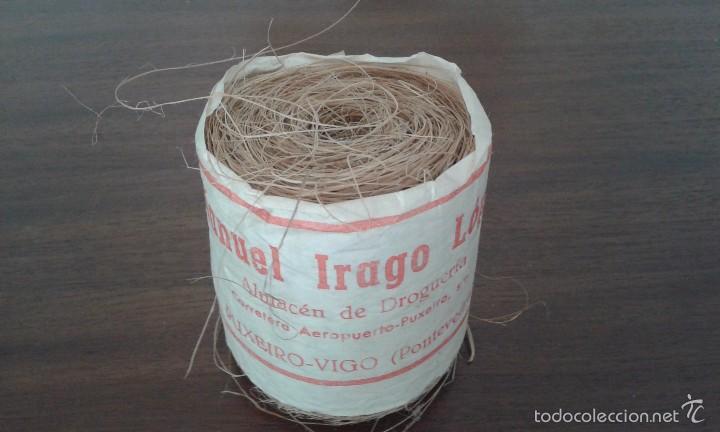 Antig&uuml;edades: Estropajo de esparto 'Manuel Irago L&oacute;pez'