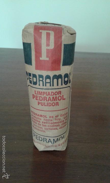 Antig&uuml;edades: ANTIGUO PAQUETE DE PULIDOR PEDRAMOL