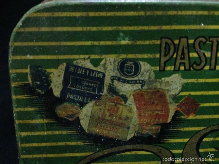 Antig&uuml;edades: ANTIG&Uuml;A CAJA EN LATON , VDA DE SOLANO - Foto 6