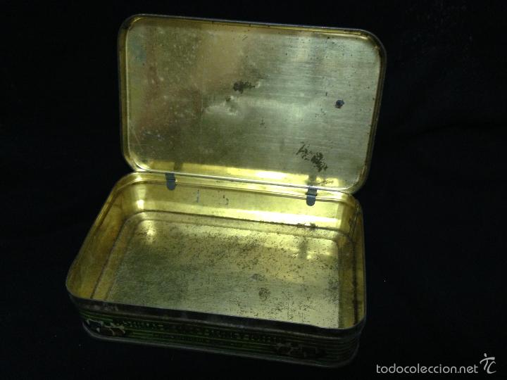 Antig&uuml;edades: ANTIG&Uuml;A CAJA EN LATON , VDA DE SOLANO - Foto 7
