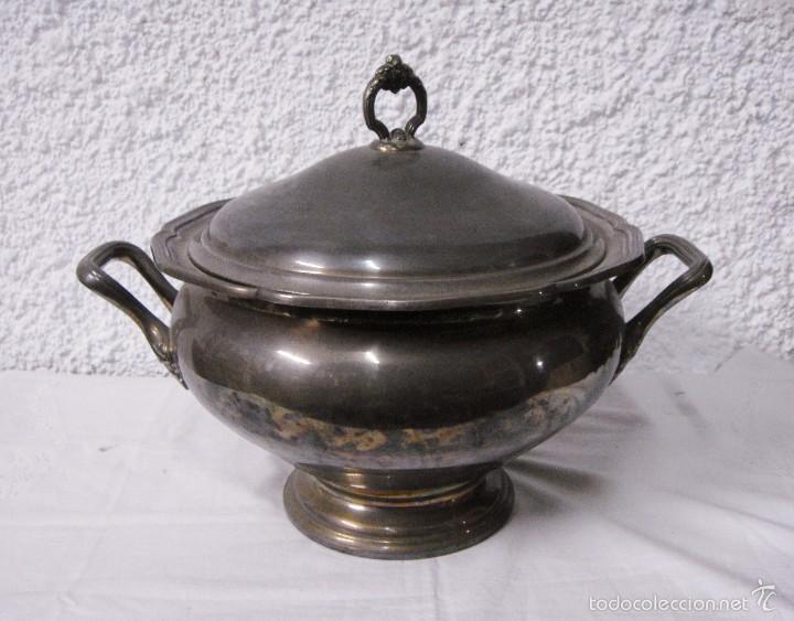 Antig&uuml;edades: Sopera antigua con tapa &middot; ca. 1900&ndash;1930 - Foto 2